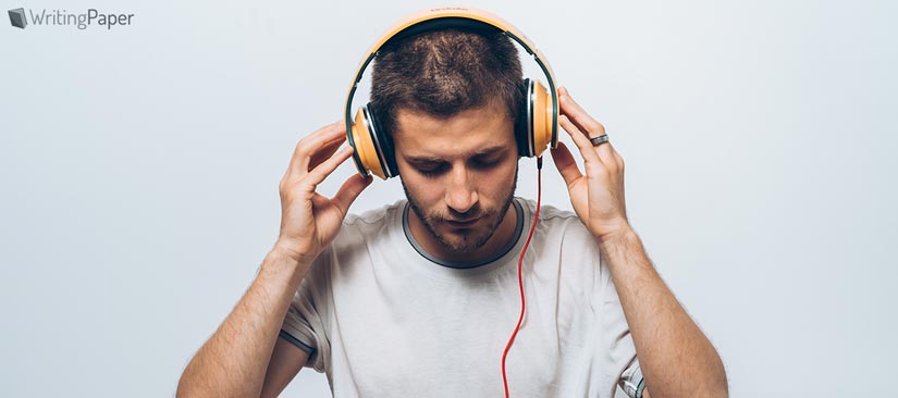 Man with Headphones