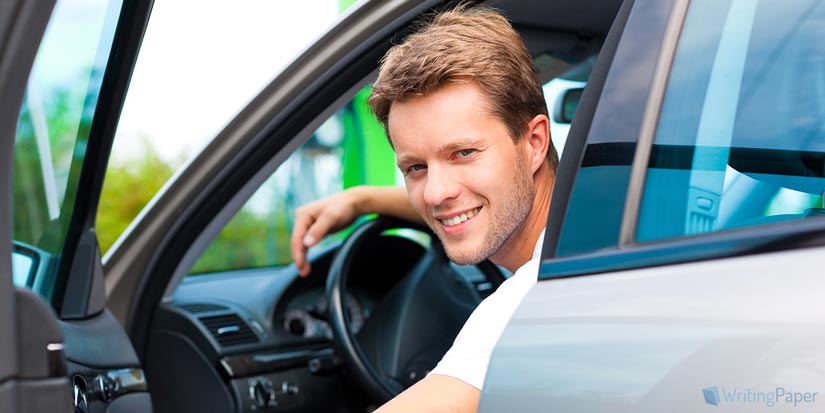 Man at the Car Parking